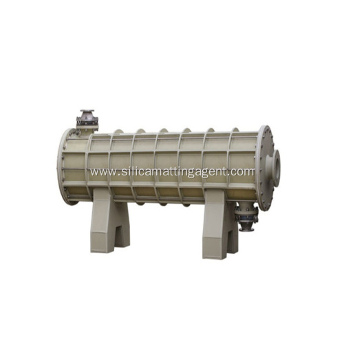 Inline Fluoropolymer Chemical Heat Exchangers